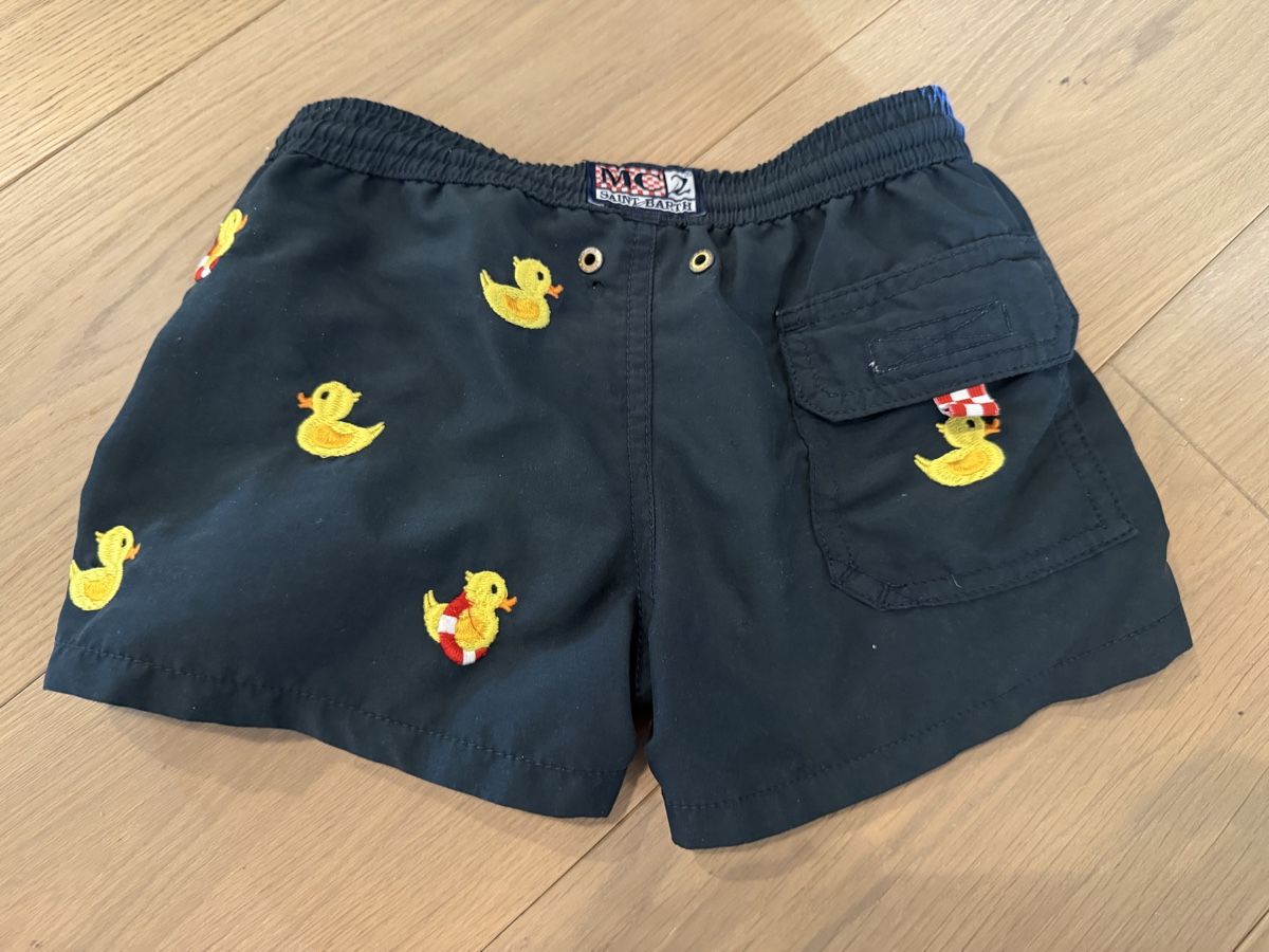MC2 Saint Barth Costumi da bagno: MC2 Saint Barth Badehose Grösse 104 mit Quitschenten – Usato da Küsnacht ZH venduto da ToddyGinger 4