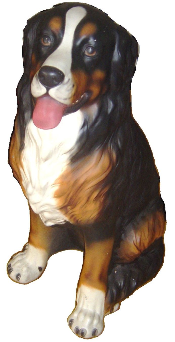 Statuette: BERNER SENNENHUND lebensgross – Usato da Basel venduto da Dawid1713