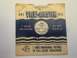 View-Master 3D: Nr. 154 ATLANTIC CITY NEW Jersey U.S.A.