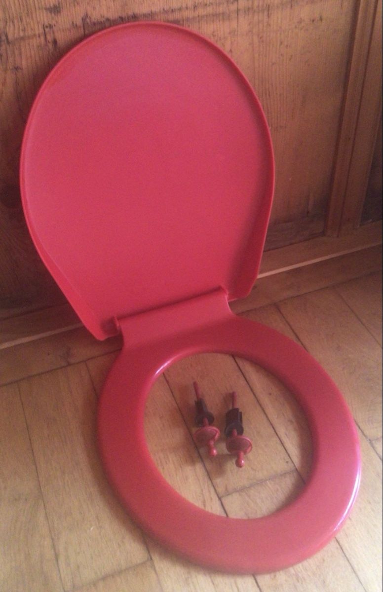 WC: WC-Sitz mit Deckel – Usato da Hirzel venduto da Jim_knopf 1