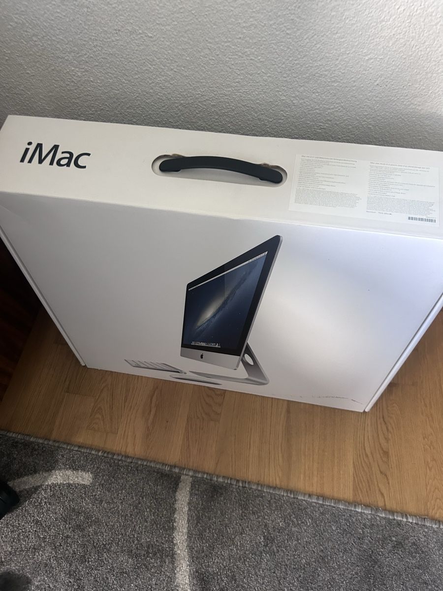 Apple PC: Imac 21.5 /2.7QC/2x4GB/1TB/IrisPro/WLMKB – Usato da Niederweningen venduto da Hossi66