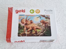 Kinder Puzzle Dinosaurier ab 4 Jahren von Goki aus Holz