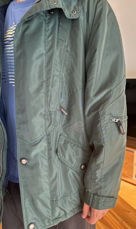 Herren Jacke Tenson Air Push Grösse 54 dunkelgrün guter Zust