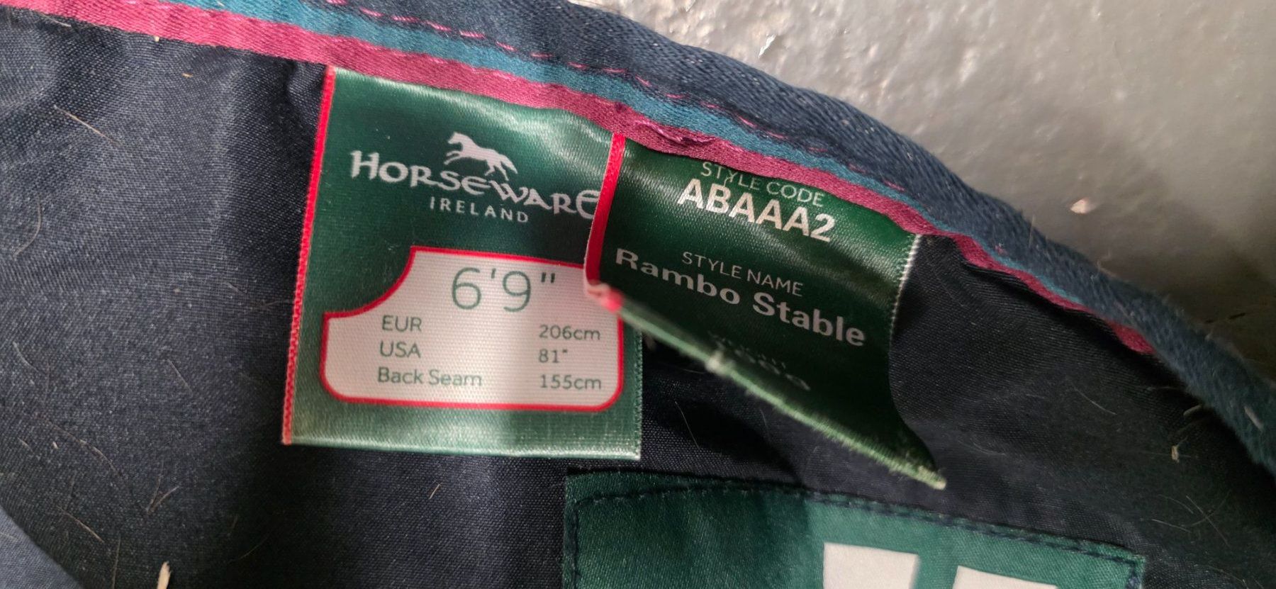 Coperte: Horseware Stalldecke 1.55cm (100g) – Usato da Hörhausen venduto da Siipine 2