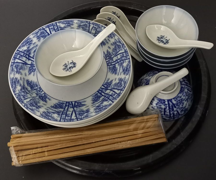 Chinesisches Tee Set Aus Bambus - 6-teilig Für Die Perfekte Teezeremonie