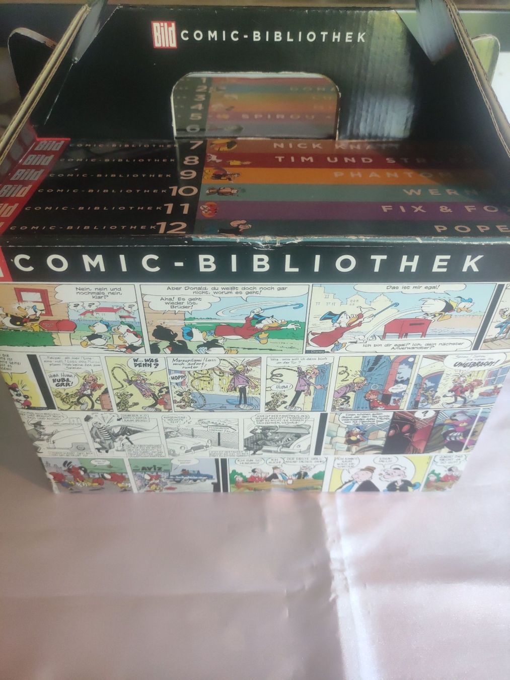 Fumetti: Im Schuber: 12 neuwertige Comic Bibliothek Sammlung – Usato da Hinwil venduto da Manu71