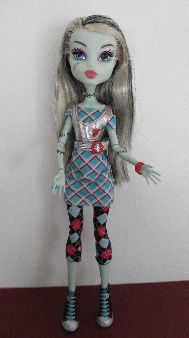 Bambole: Monster High Puppe Frankie Stein – Usato da Brunnen venduto da Kiwiland1