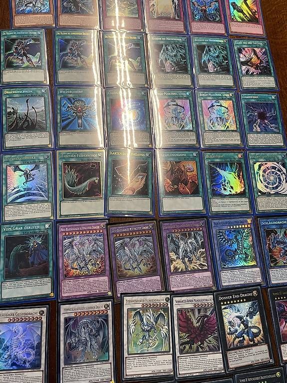 Yugioh Sammelbilder & Trading cards: Yugioh blauäugig komplett deck shiny – Gebraucht aus Oberbuchsiten von Swissguy 2