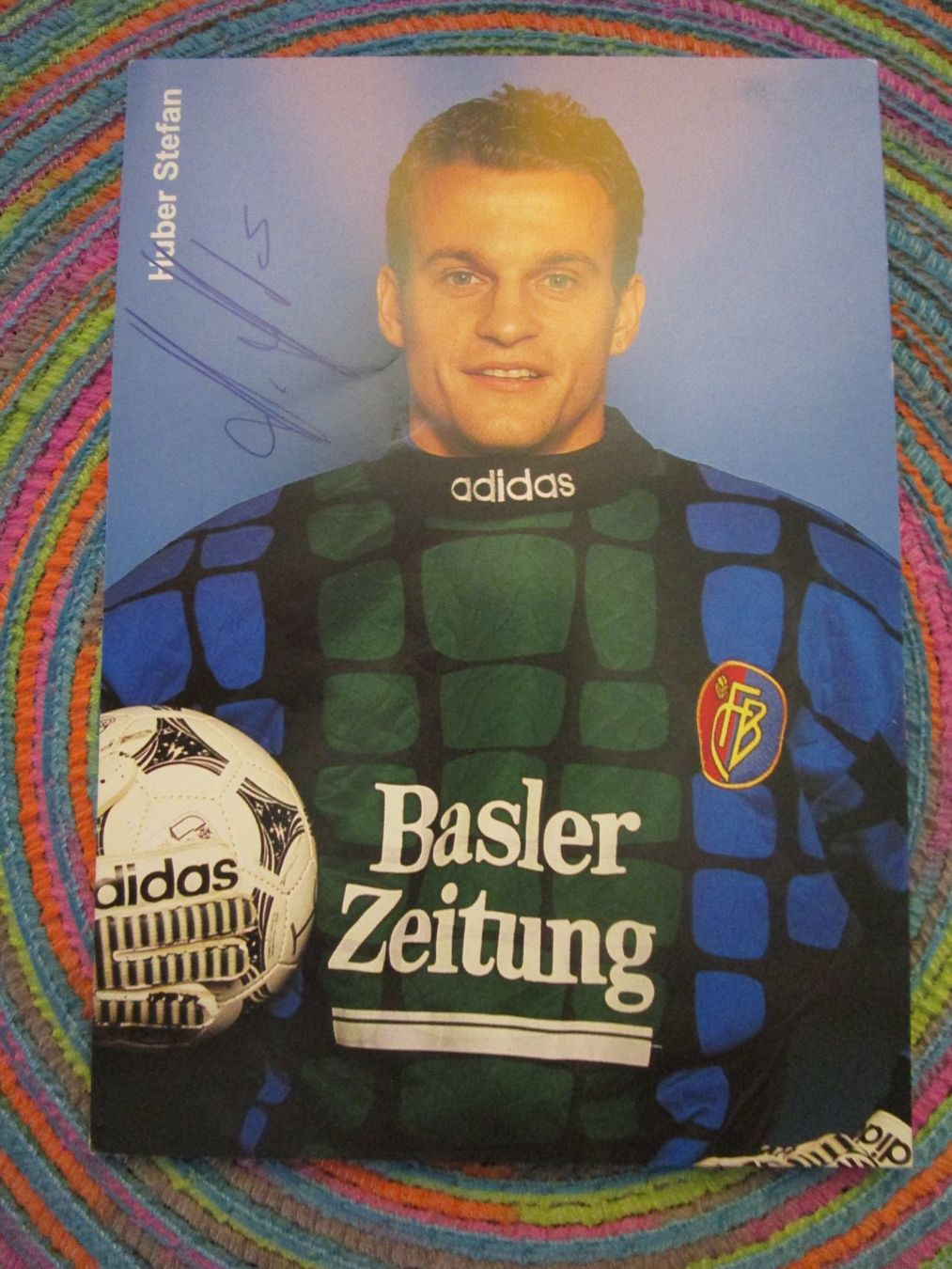 Autografi: FC BASEL STEFAN HUBER SPIELER AUTOGRAMM ANTIK – Usato da GUTENSWIL venduto da Alpina6
