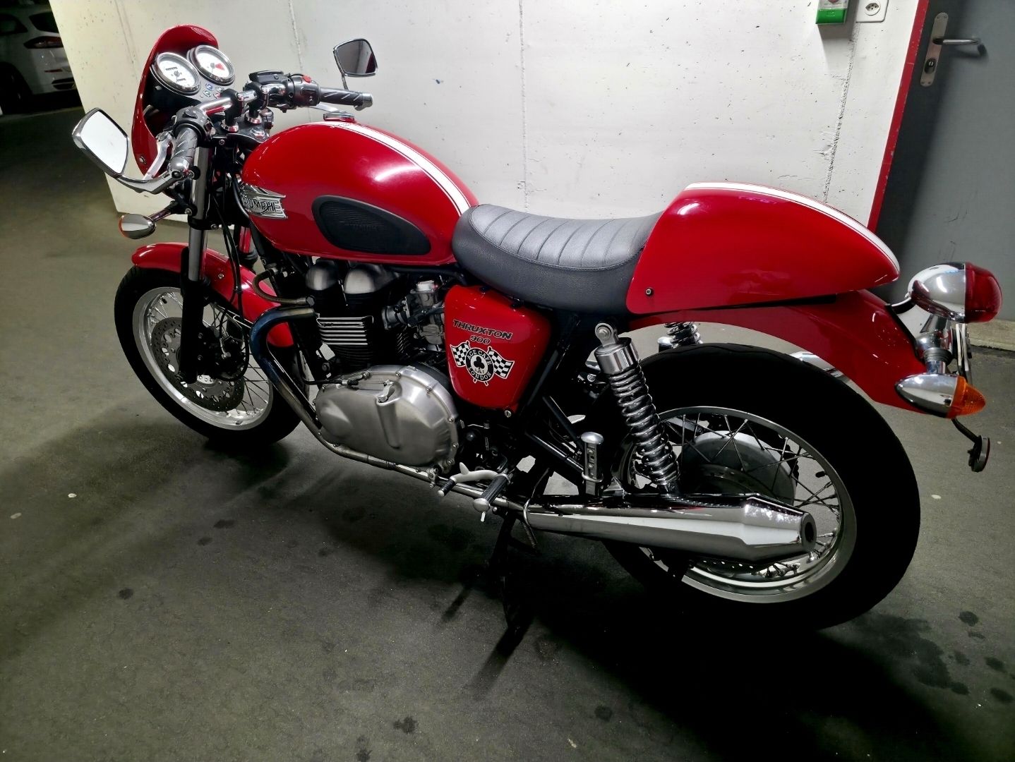 Triumph Route: Triumph Thruxton 900 MFK 25.6.2026 – D'occasion à Kloten par akibagster 7