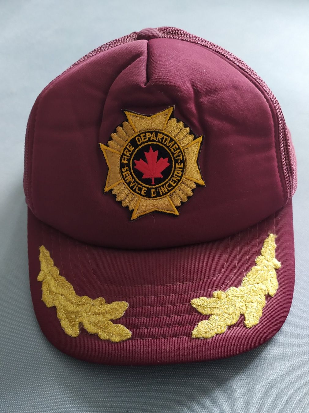 Copricapi, berretti & cappellini: Casquette "service d'incendie" – Nuovo (secondo la descrizione) da Chezard St-Martin venduto da Loucail 1