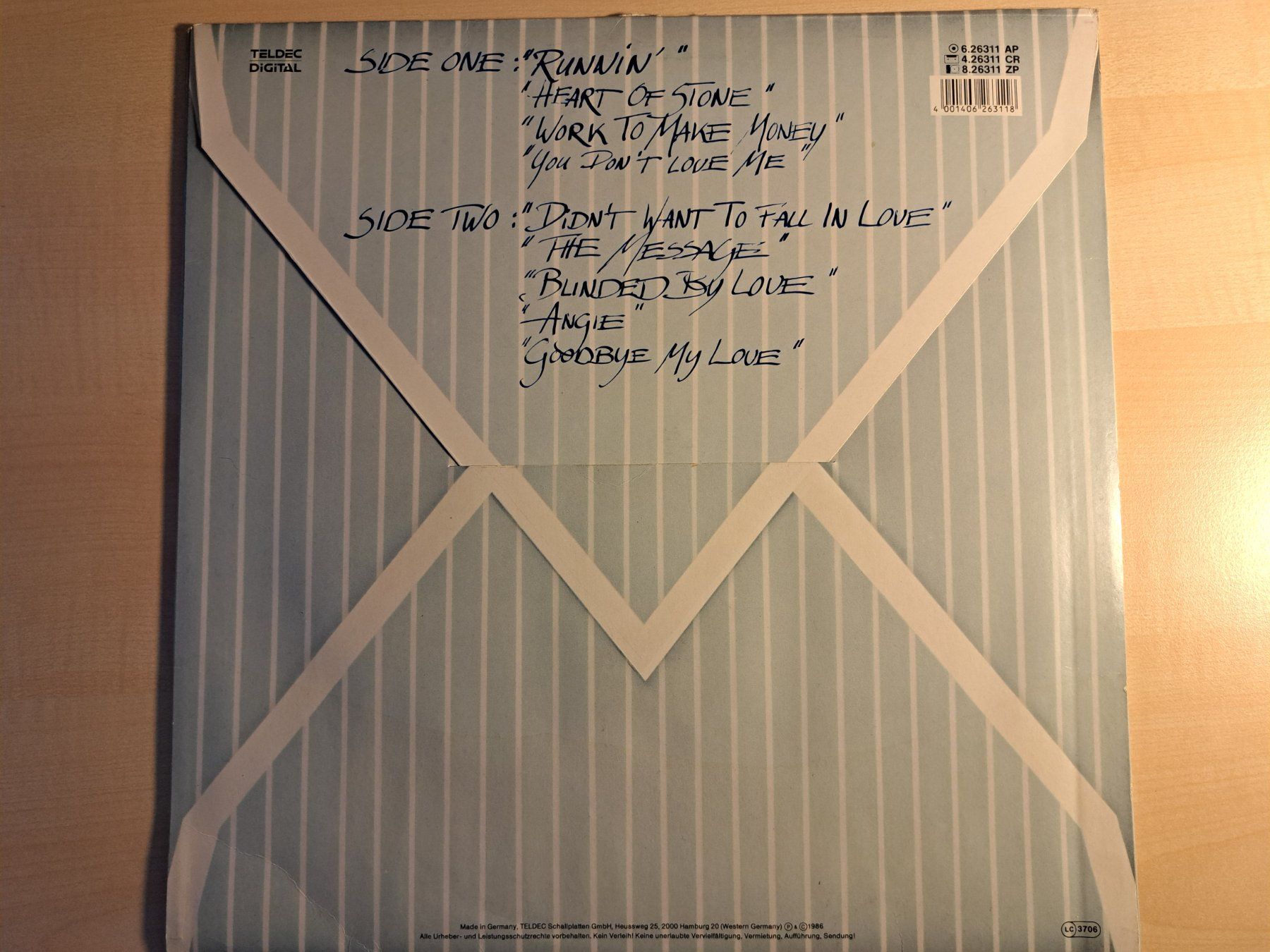 Dischi in vinile: LP Chi Coltrane. The message von 1986 – Usato da Glashütten venduto da Christheswiss 1