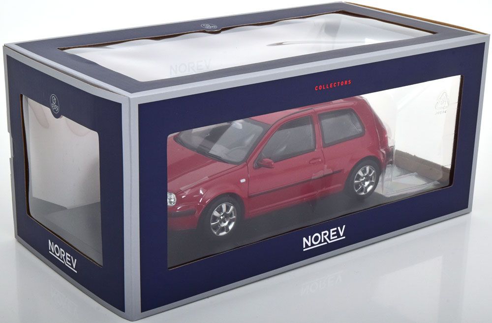 Volkswagen Modellini d'auto: VW GOLF IV 2002 ROT 1:18 NOREV – Nuovo e nell'imballaggio originale da Suhr venduto da Moebelsiralfred 4