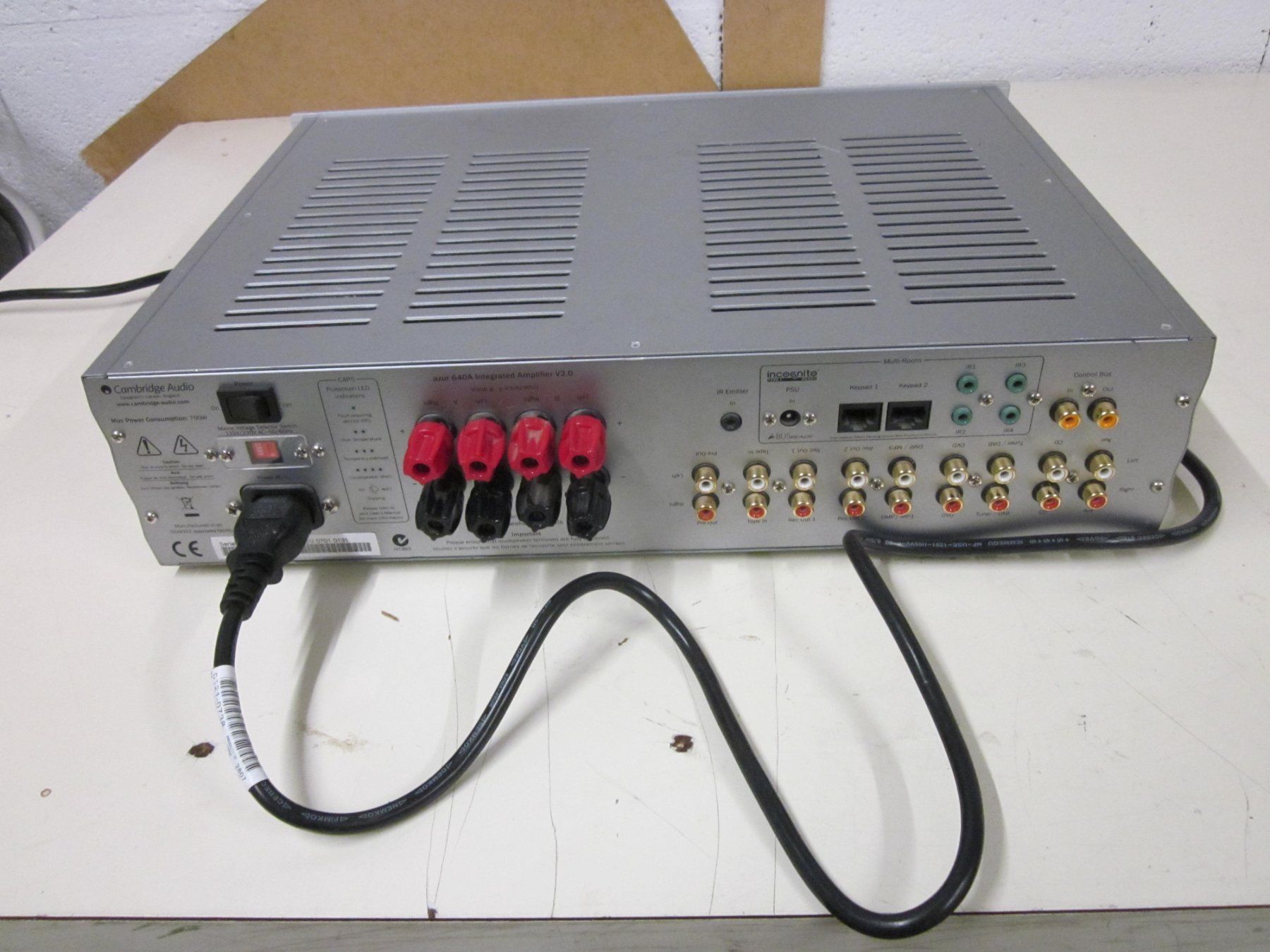 Cambridge Audio Amplificatori: Cambridge Audio Type Azur 640 A Integrated Amplifier – Usato da Grand-lancy venduto da kohler333 4