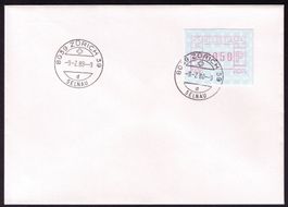 ATM 7x_Abart "OHNE GRUNDLINIE" von Zürich 39 Selnau_9.2.88 !