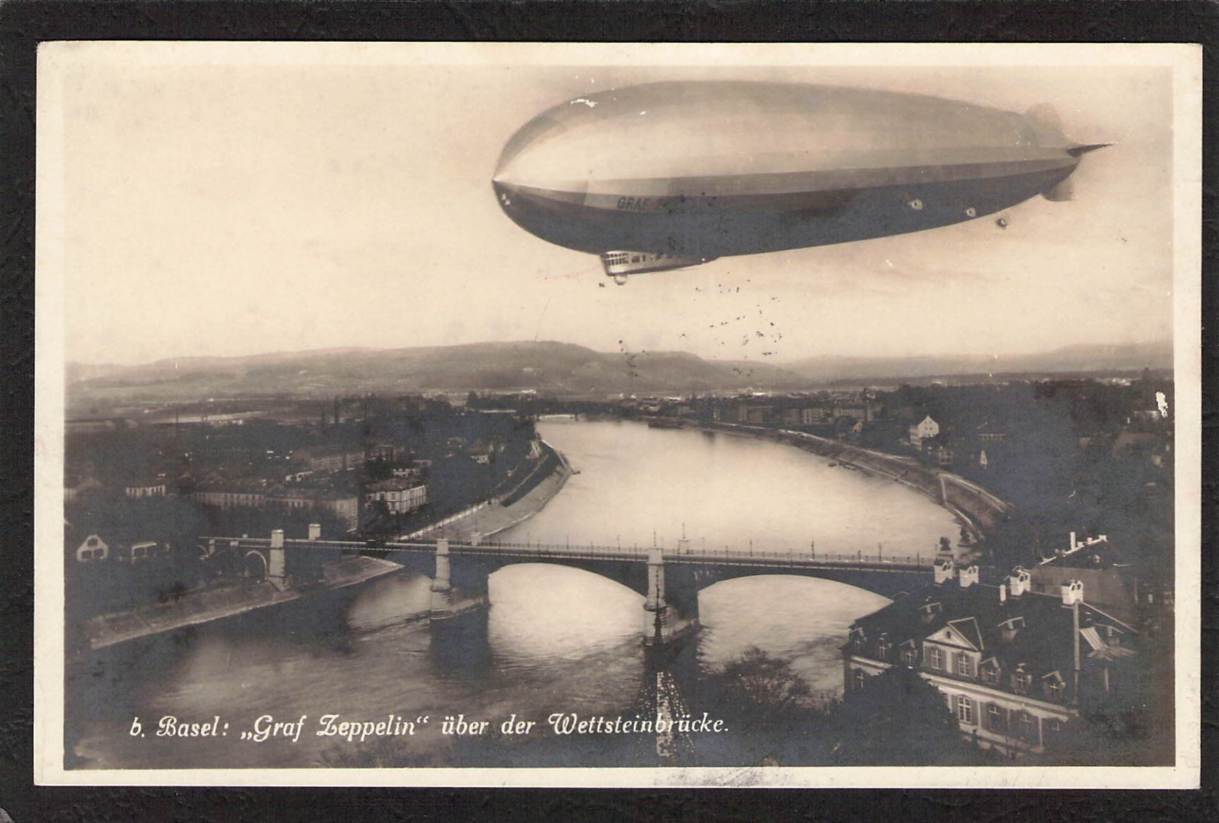 Cartoline postali: Zeppelinpost Basel - Zürich , gel.12.X.30 – Usato da Reichenburg venduto da Pipo-67 1