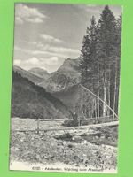 Adelboden, Waldweg beim Allenbach