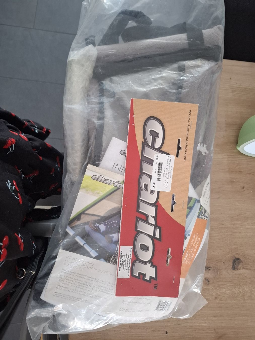 Amache: Chariot Infant Sling mit Zubehör  – Usato da Oberrüti venduto da jas_89hd 3