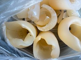 Kerzenwachs Reste, knapp 3 Kg