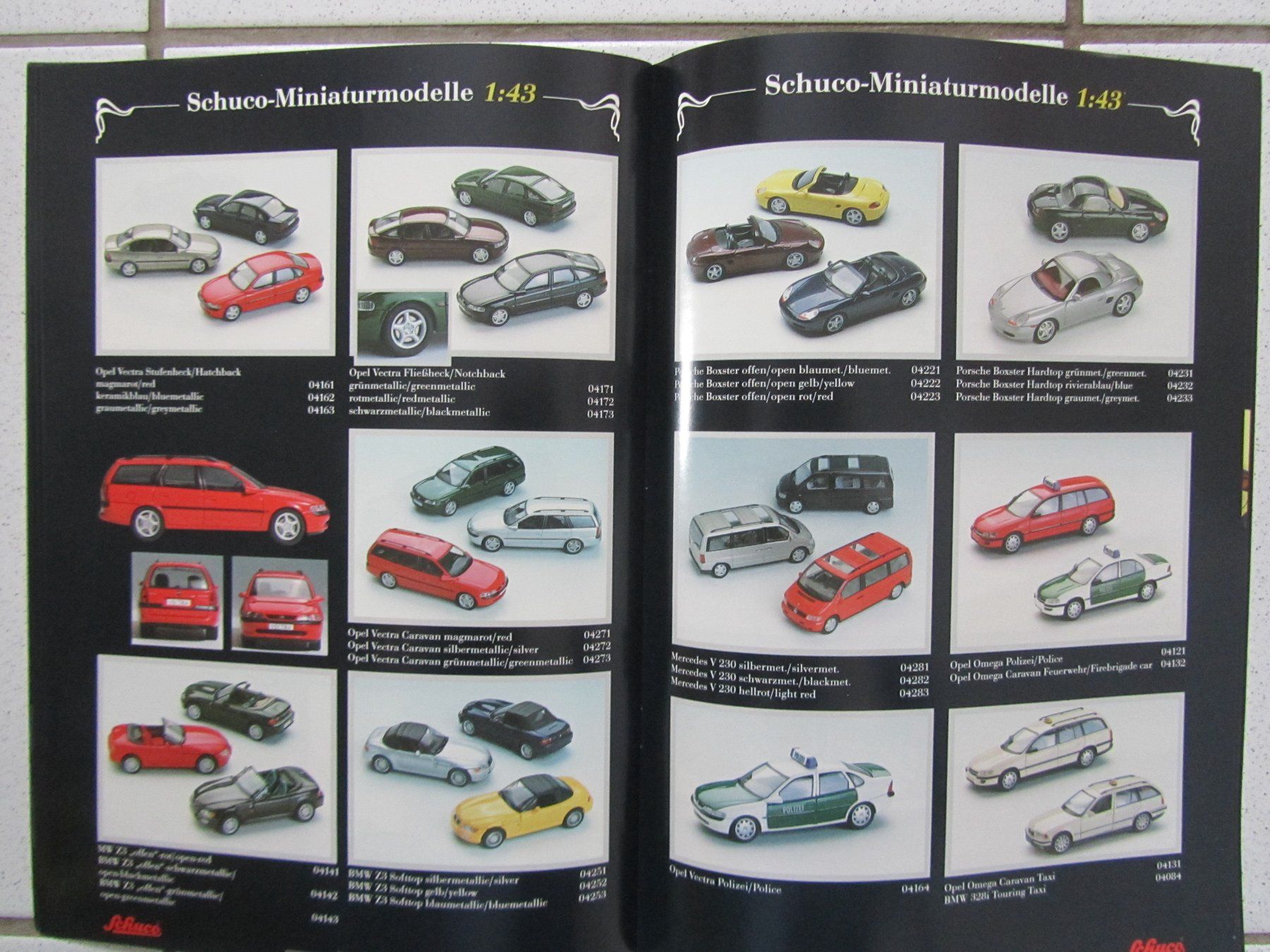 Schuco Modellautos: Schuco, Modellauto-Katalog, von 1997 – Gebraucht aus Weiningen ZH von dietsch57 8