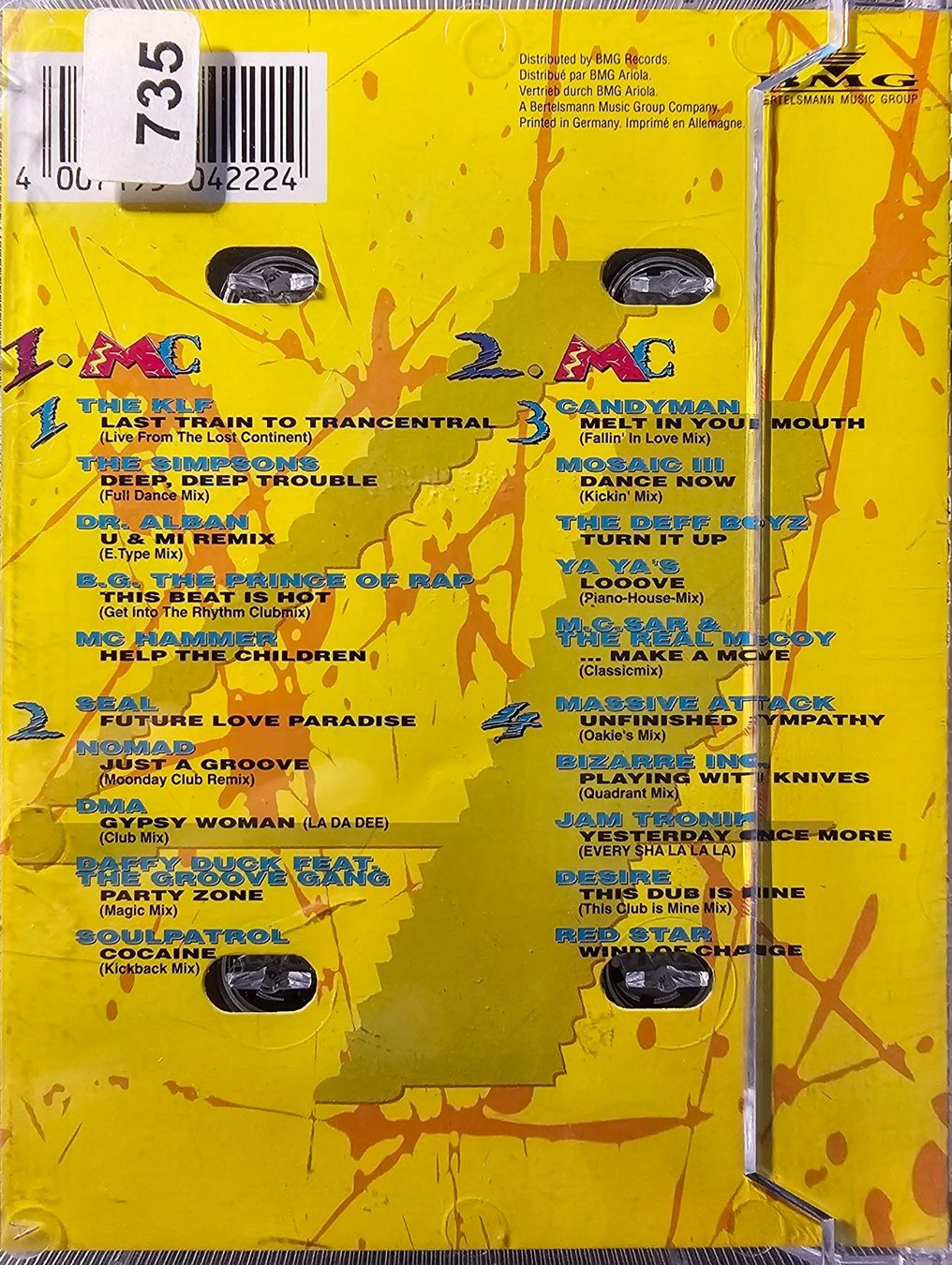 Cassettes audio: MC - Maxi Dance Sensation 4 – D'occasion à Wahlen b. Laufen par Cg10 1