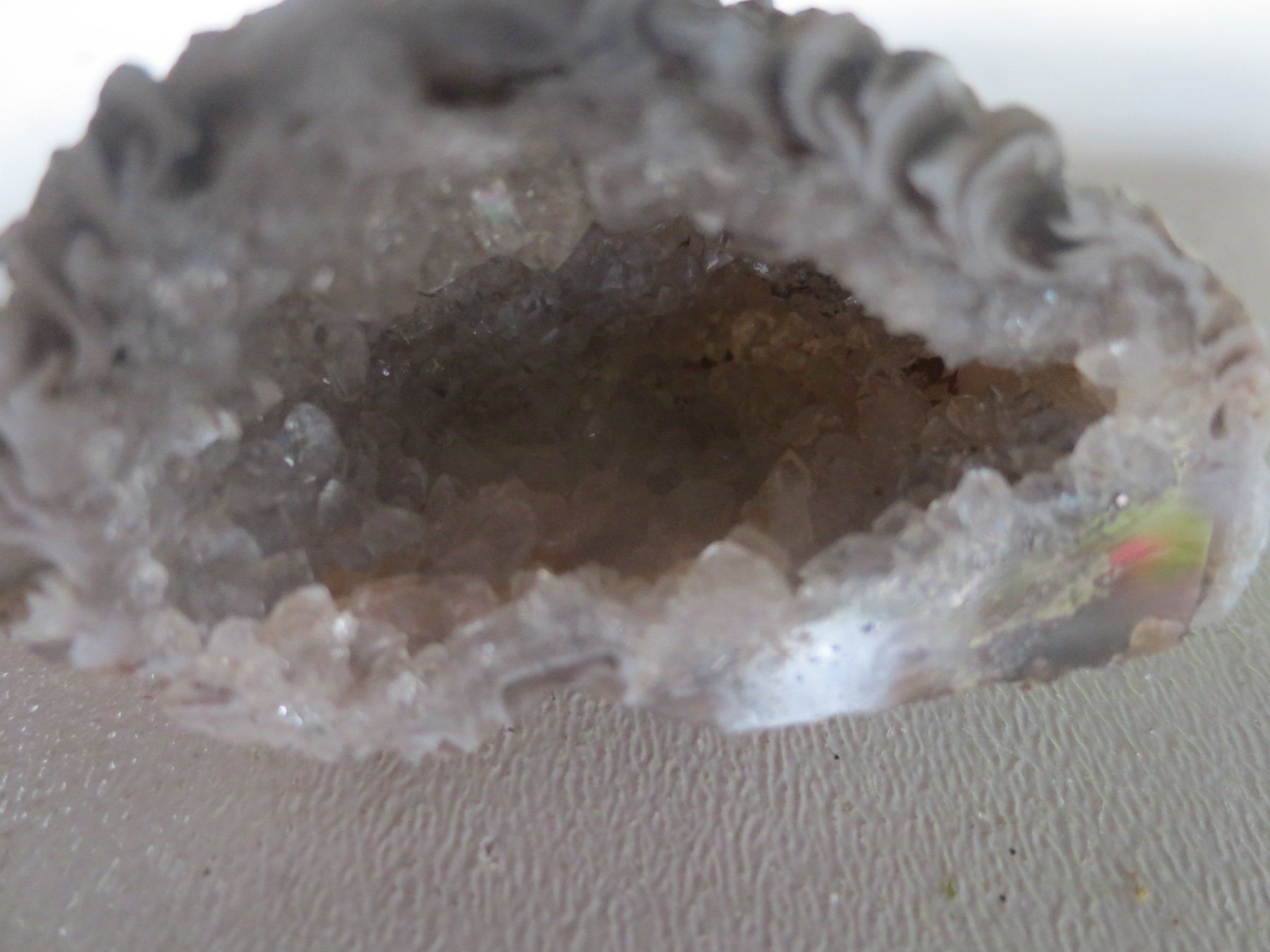 Minerali & Pietre curative: Achat Glücksgeode – Nuovo (secondo la descrizione) da Weier im Emmental venduto da waefler03 1