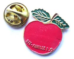 Pin Apfel SET  Famillie i O