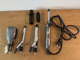 Lockenstab mit Zubehör 