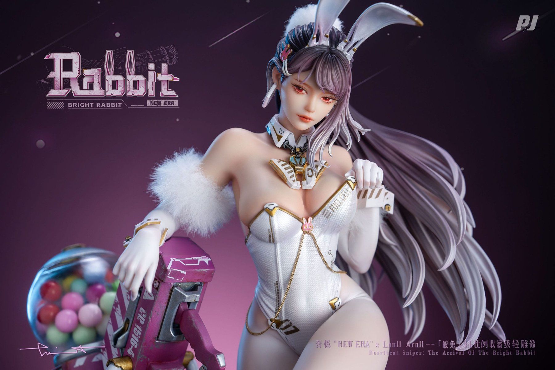 Figuren: Original Character Bright Rabbit Illustration 37 cm PIJI – Neu und originalverpackt aus St-Imier von ATTAKSHOP 2