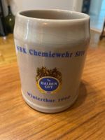 Bierhumpen WBK Chemiewehr SFIV Haldengut Winterthur 1990