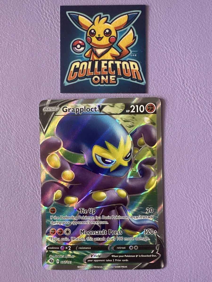Pokémon Carte collezionabili: Pokemon Grapploct V Fullart Rare – Nuovo (secondo la descrizione) da Lommiswil venduto da CollectorOne