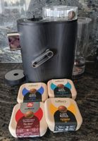 CoffeeB Globe Kaffeemaschine schwarz + 4 Packungen Kapseln