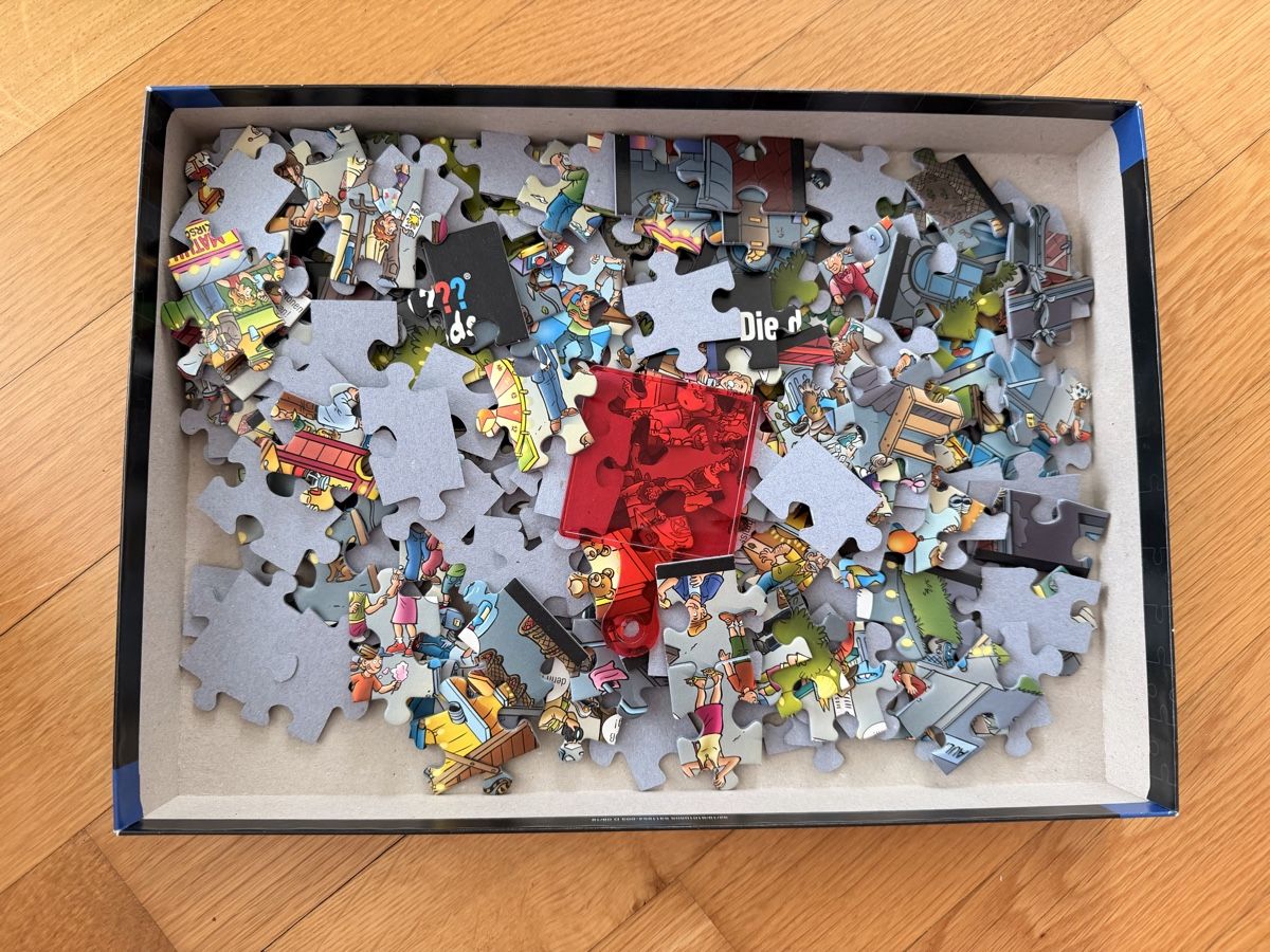 Kosmos Puzzle: Die drei ??? Krimi Puzzle – Usato da Oberglatt ZH venduto da Mely12 1