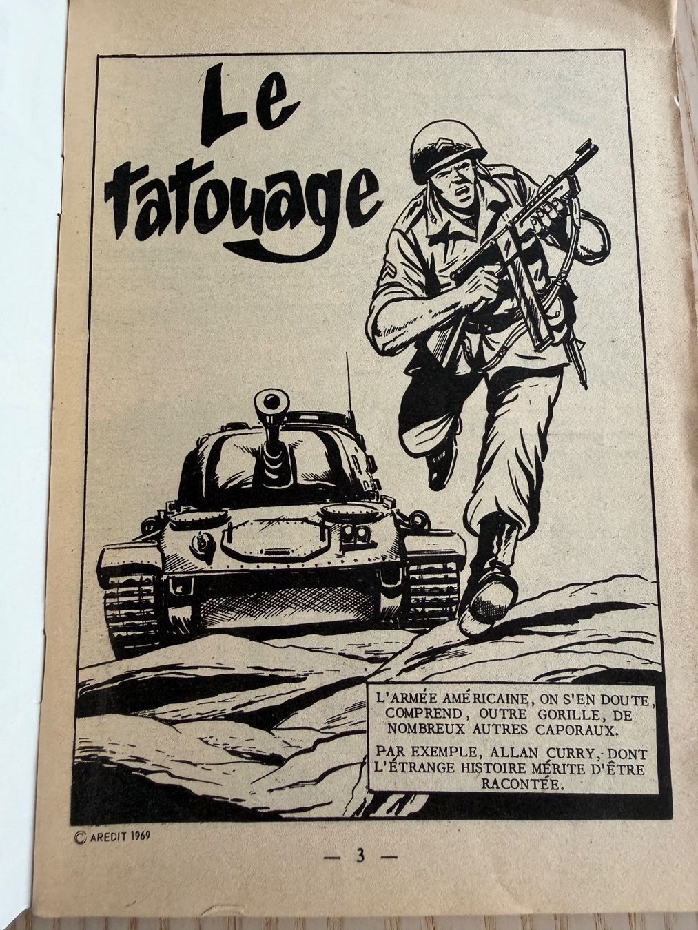 Fumetti: Banzaï (Aredit Courage Exploit) 10, 1969 – Usato da Fribourg venduto da J334455 2