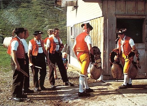 Ansichtskarten: APPENZELLER SENNEN – Gebraucht aus Jona von philajona