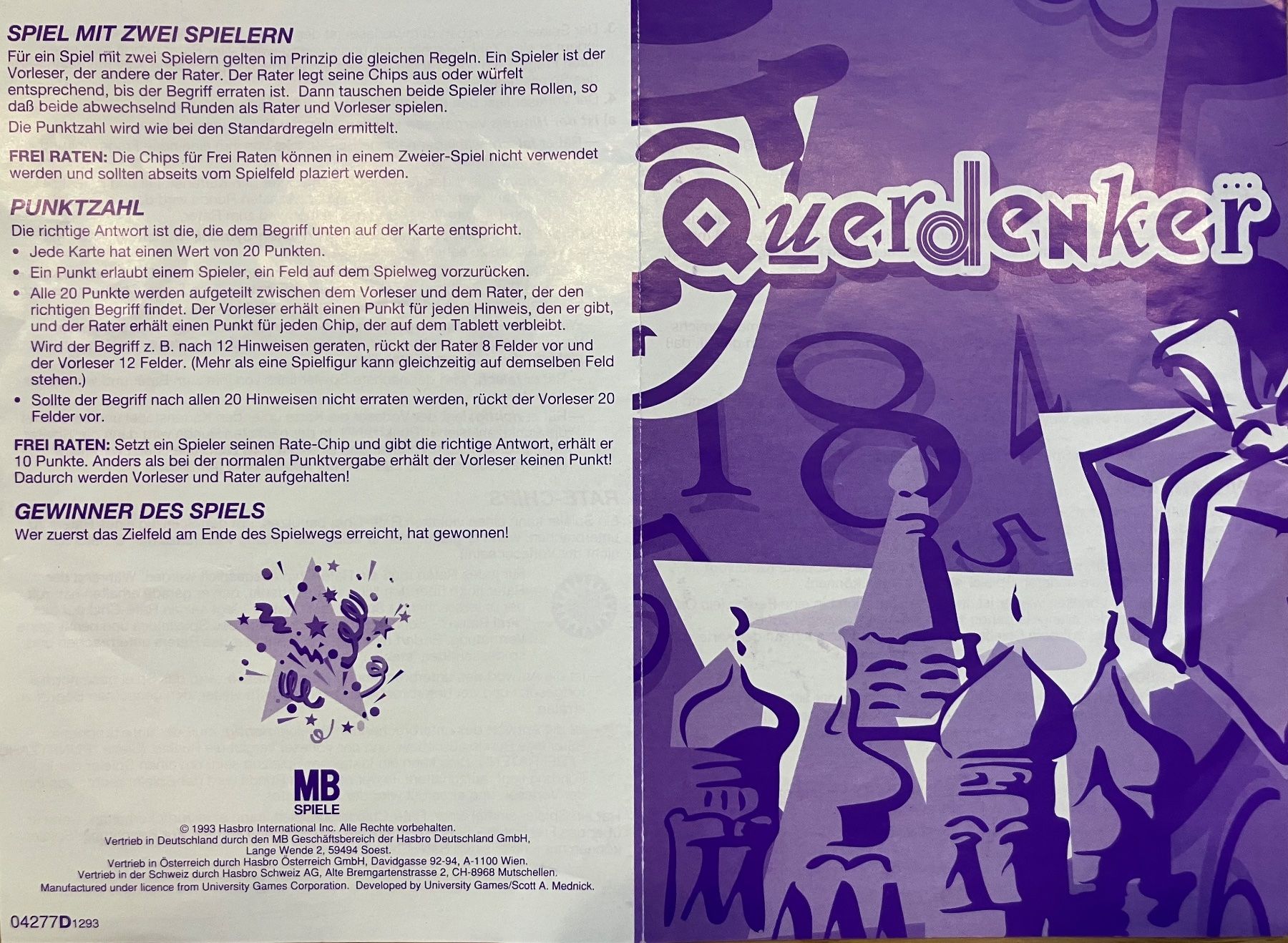 Giochi: Querdenker – Usato da Sternenberg venduto da DaBue 3