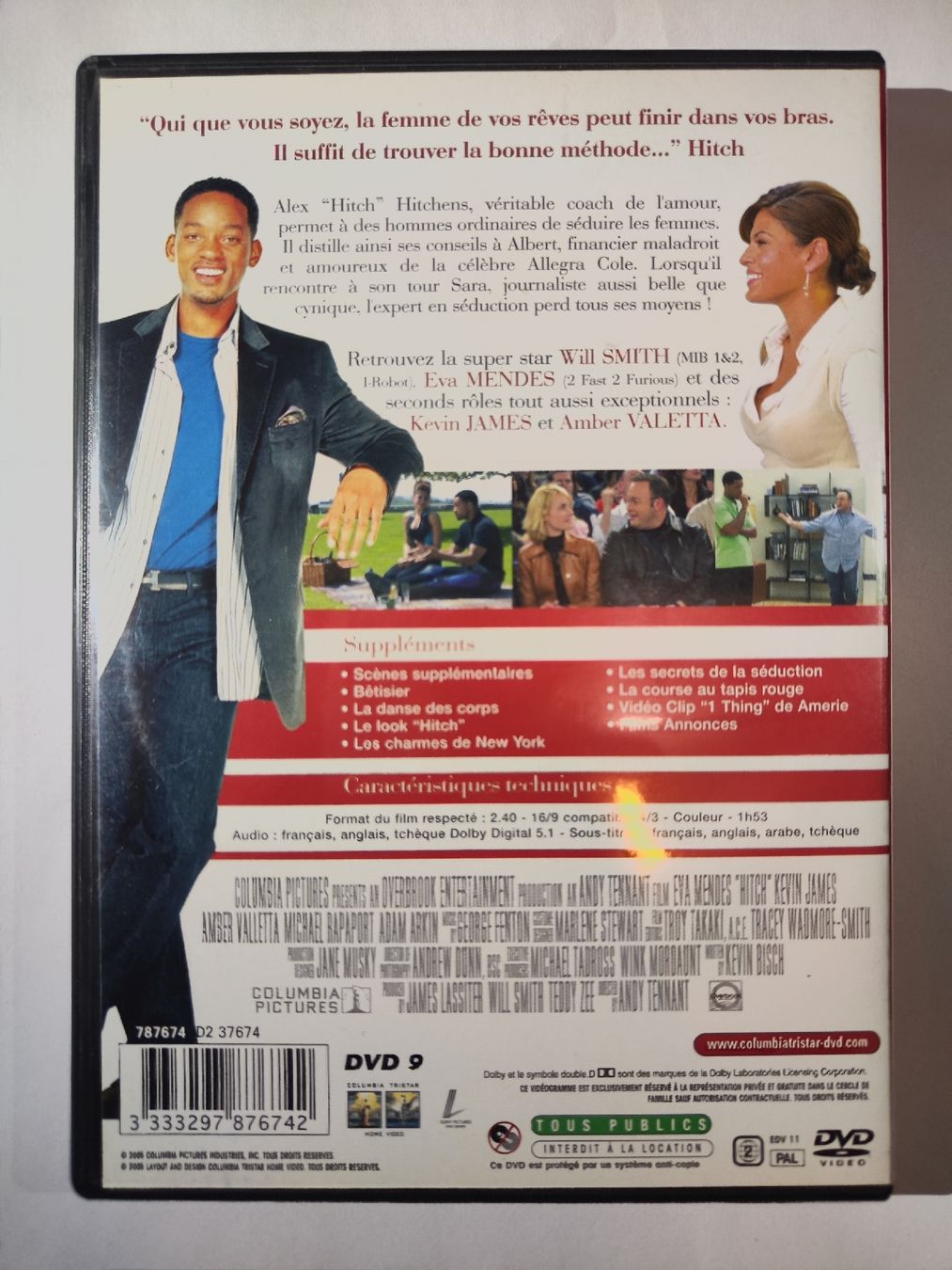 Tutti i DVDs: DVD - Hitch – Usato da Commugny venduto da Teksen 1