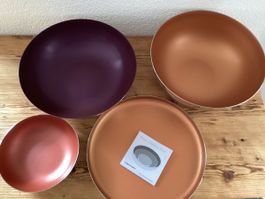 Tupperware-Set Aluminium 4 Stück, Soonderausgabe
