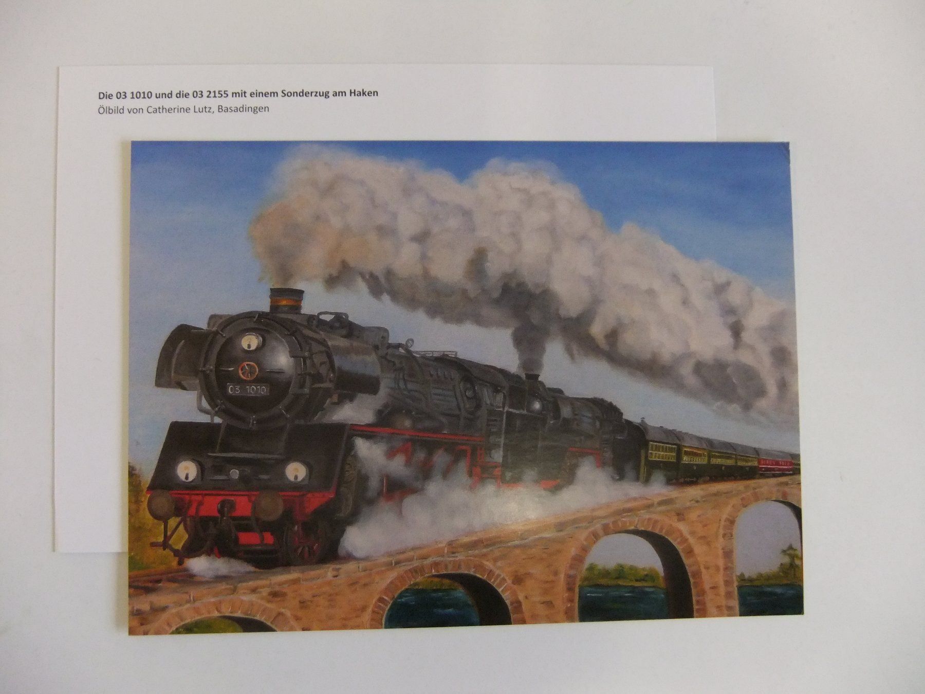 Libri & Mappe: Karten-Set Bahnbilder von Catherine Lutz – Nuovo (secondo la descrizione) da Hemishofen venduto da Lany 1