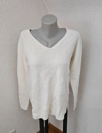 neuw. Strick Pullover Manor Woman Gr. S / M ecru