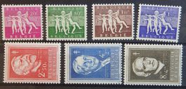 Belgien Kat. 1028-1034 * 1955 Kat. 35 Euro