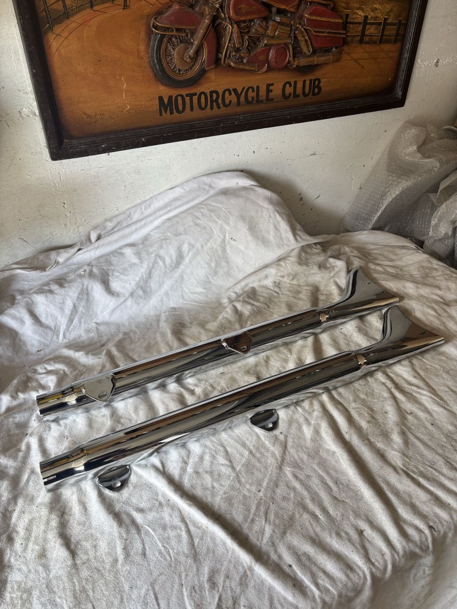 Harley-Davidson Tutti i ricambio per moto: Harley Davidson Auspuff Fischteil – Nuovo (secondo la descrizione) da Schötz venduto da Harley35