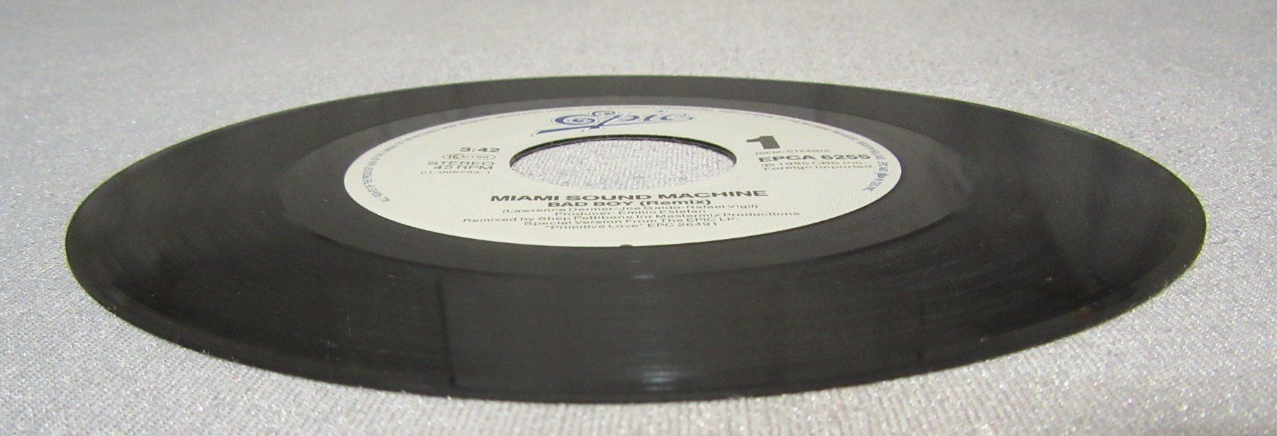 Dischi in vinile: Miami Sound Machine - Bad Boy - Single von 1985 – Usato da Auenstein venduto da Padabimbim 3