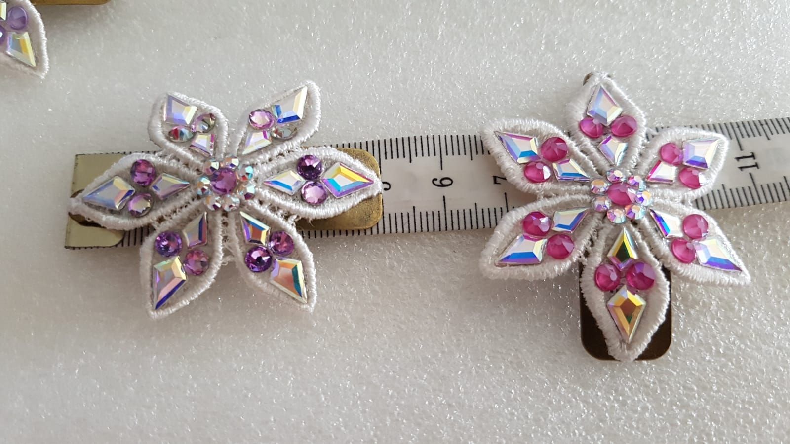 Haarschmuck: Haarspange Blume,Swarovski Steine. – Neu (gemäss Beschreibung) aus Zürich von ata_c8nh 6