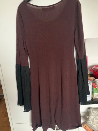 Seide/ kaschmir kleid