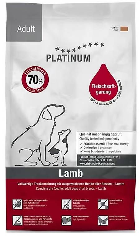 Mangimi: Hundefutter Platinum Lamm 5kg – Usato da Umiken venduto da katalin02
