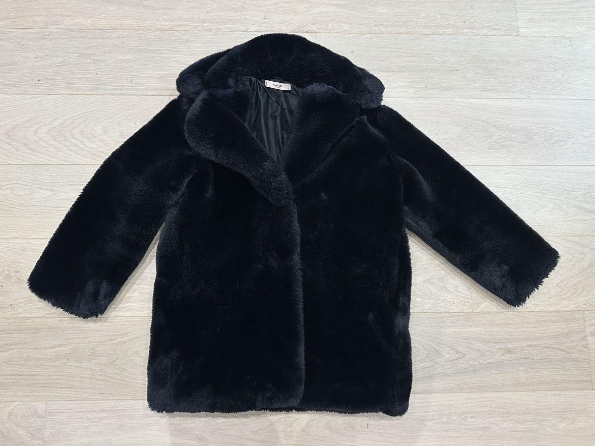 Magnifique manteau veste Mango taille M en fausse fourrure n (Neu und ...