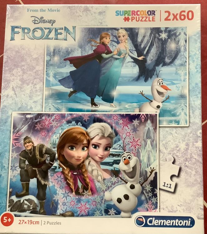 DISNEY FROZEN EISPRINZESSIN PUZZLE neu (Gebraucht) in Biel-Benken BL ...