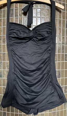 Badeanzug Seafolly schwarz