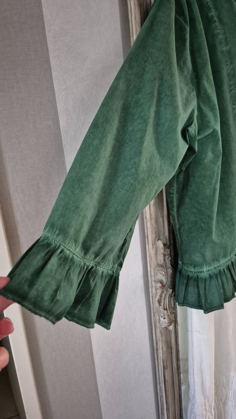 Jacken: Jacke Bluse Gr. 3 grün – Neu (gemäss Beschreibung) aus Tagelswangen von GABGABFI 3
